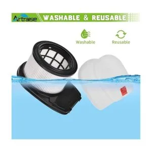 Artraise Filtro de repuesto para aspiradora Shark IZ662H_4