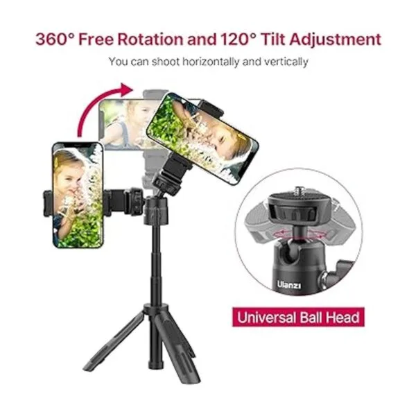 ULANZI M12 Palo extensible para selfie Gopro soporte_3