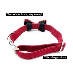 DORUI 10 corbatas elásticas para collar de perro para_4