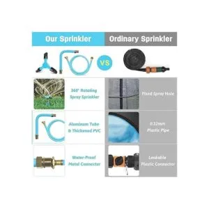 STFLY Regadera de trampolín para niños al aire libre de_4