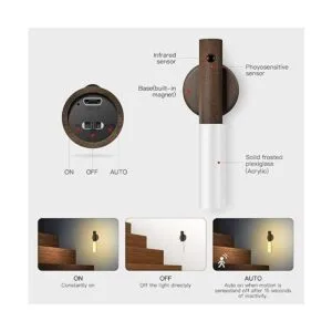 Luces de antorcha para montaje en pared con carga USB luz_2