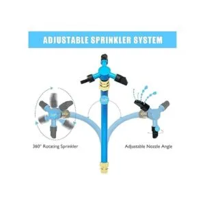 STFLY Regadera de trampolín para niños al aire libre de_3