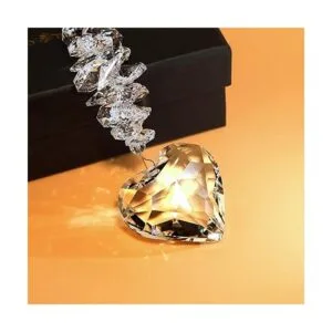 Shario Colgante de prisma de bola de cristal transparente_4