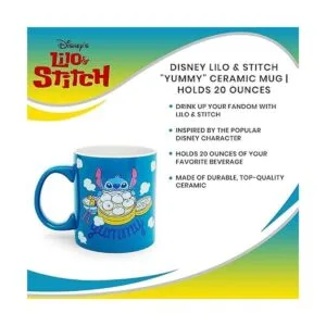 Disney Lilo StitchYummy Taza de cerámica Capacidad_7
