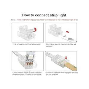 VIPMOON Cable de extensión RGB de 32.8 pies y 4 pines y 10_6