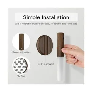 Luces de antorcha para montaje en pared con carga USB luz_4