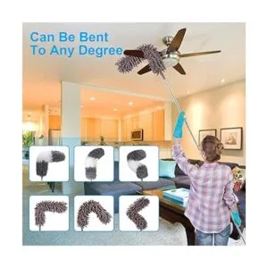 Plumero de microfibra 11 piezas plumero extensible para_4