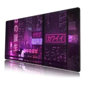 Alfombrilla de mouse para juegos morada tapete de_7