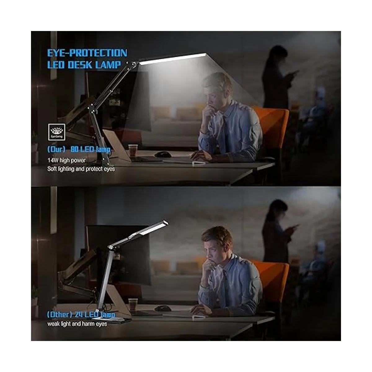 TROPICALTREE Lámpara de escritorio LED luz de escritorio_3