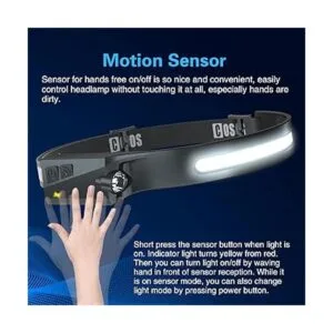 COSOOS 2 faros delanteros recargables con luz roja y_6