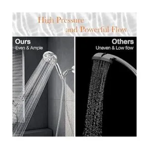 Cabezal de ducha con cobertura de mano de alta presión_4