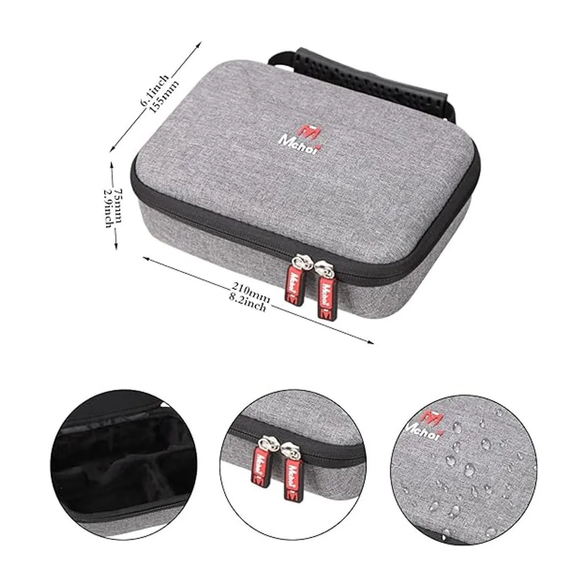 Mchoi Funda rígida portátil compatible con cámara Sony ZV1_7