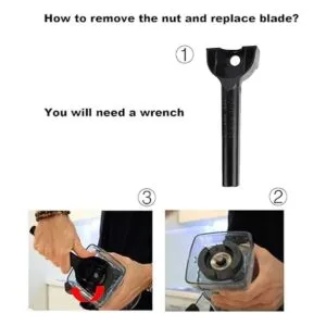 CRANDDI Conjunto de cuchilla de repuesto para YL010_5