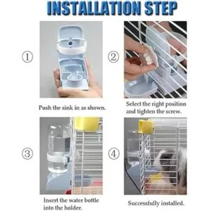 Oncpcare Alimentador de agua para conejo de 17 onzas_5