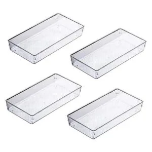 Paquete de 4 organizadores de cajones de plástico_1