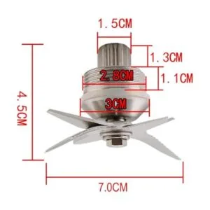 CRANDDI Conjunto de cuchilla de repuesto para YL010_6
