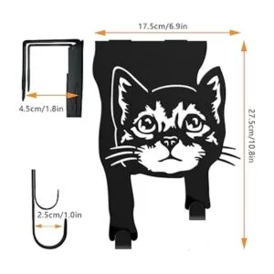 Over The Door Hangers Strong Metal Hooks NoTools Compact_7