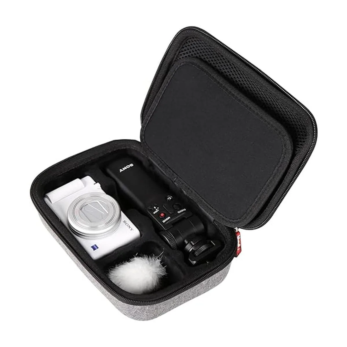 Mchoi Funda rígida portátil compatible con cámara Sony ZV1_1