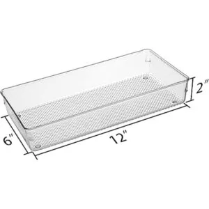 Paquete de 4 organizadores de cajones de plástico_2
