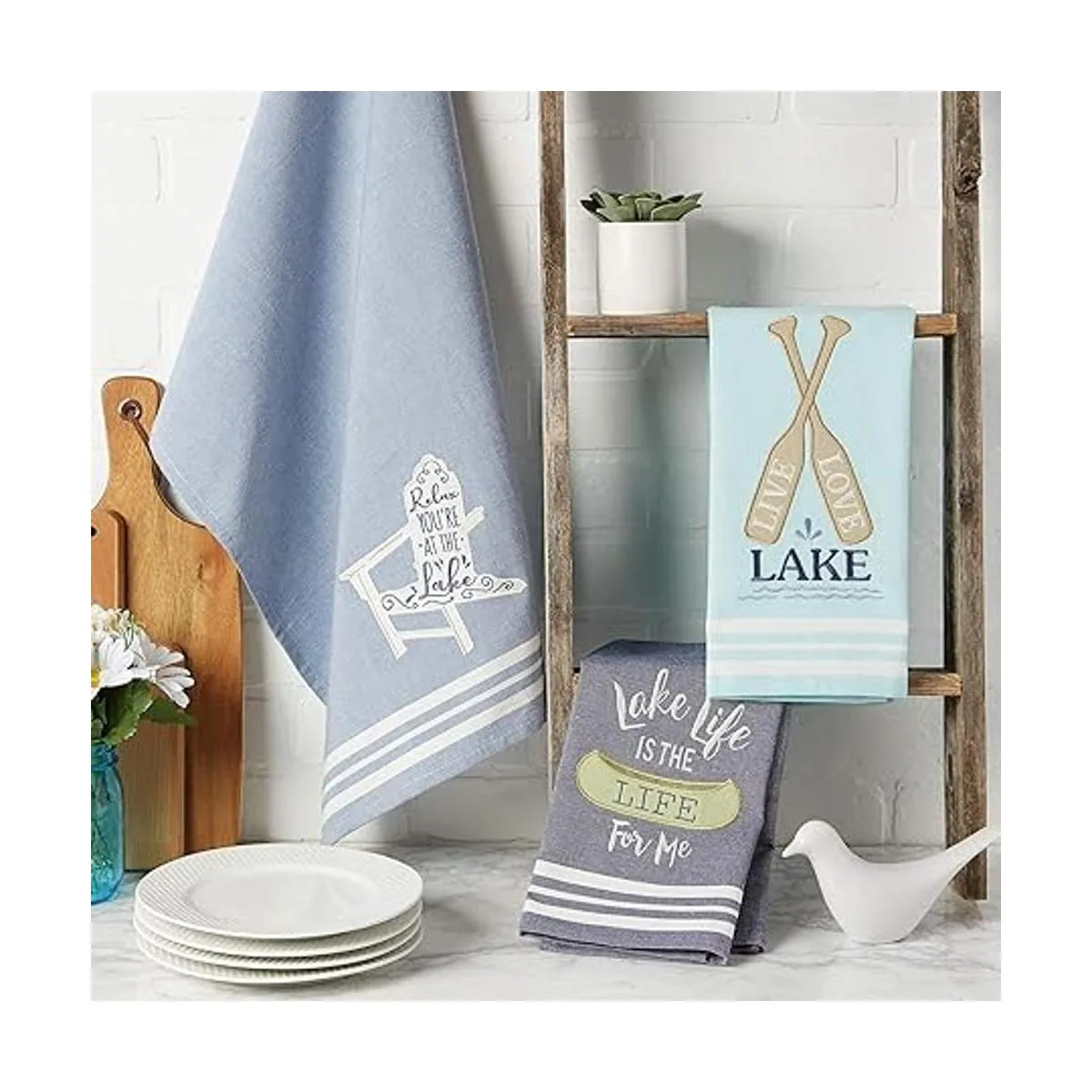 DII Colección de mesa colección Happy Camper juego de_5