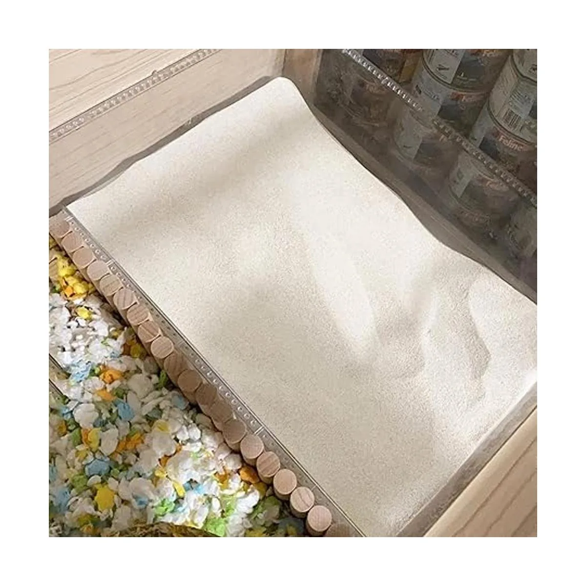 DR.DUDU Arena de baño para hámster 6.6 libras sin polvo_6