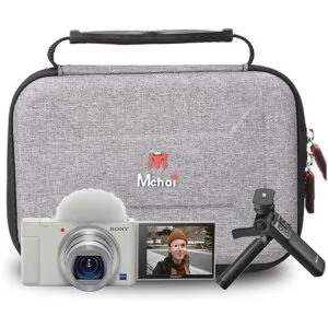 Mchoi Funda rígida portátil compatible con cámara Sony ZV1_6