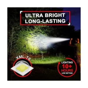 RECHOO Linternas recargables con doble interruptor luces_7