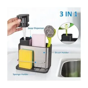 RedCall Dispensador de jabón para fregadero de cocina_2