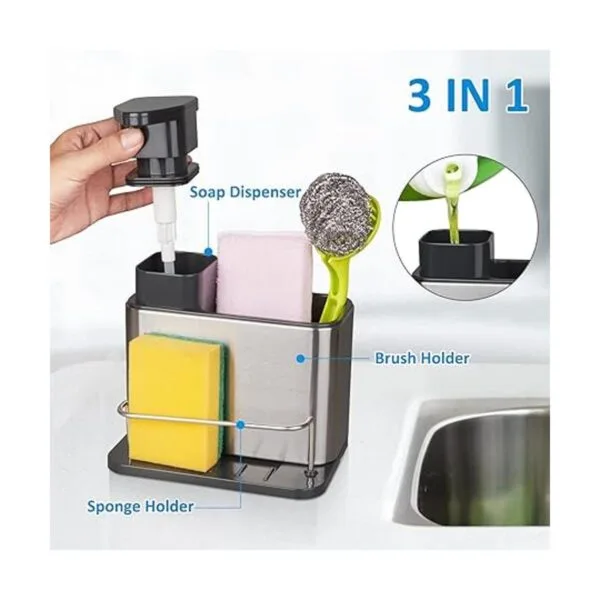 RedCall Dispensador de jabón para fregadero de cocina_2