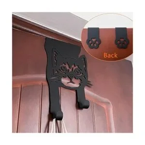 Over The Door Hangers Strong Metal Hooks NoTools Compact_3