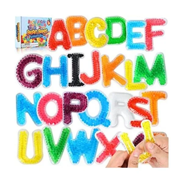 LESONG Juguetes sensoriales de letras del alfabeto para_1