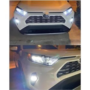 MEALAM Bombilla LED antiniebla H11 H8 de xenón blanco 6000_7