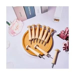 Pastillas de madera roscadas de madera de 2.9 pulgadas de_7