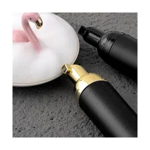 Botella de jabón de espuma negra de 2 onzas con bomba de_4