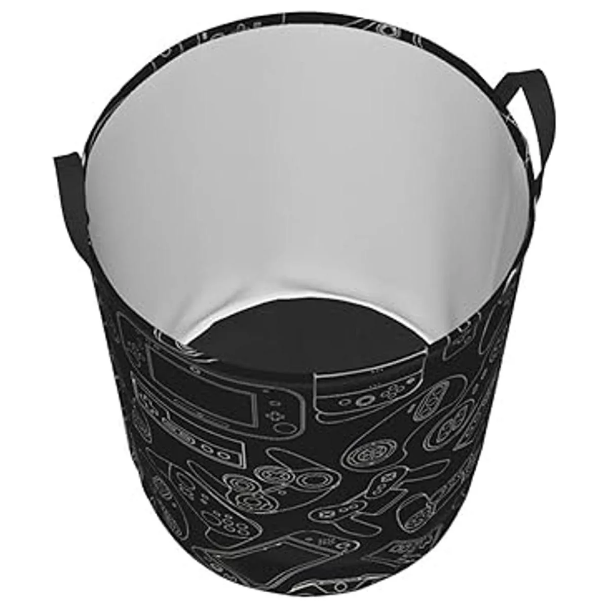 Gbuzozie Cesta redonda para la ropa sucia control de_3