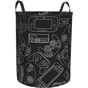 Gbuzozie Cesta redonda para la ropa sucia control de_2