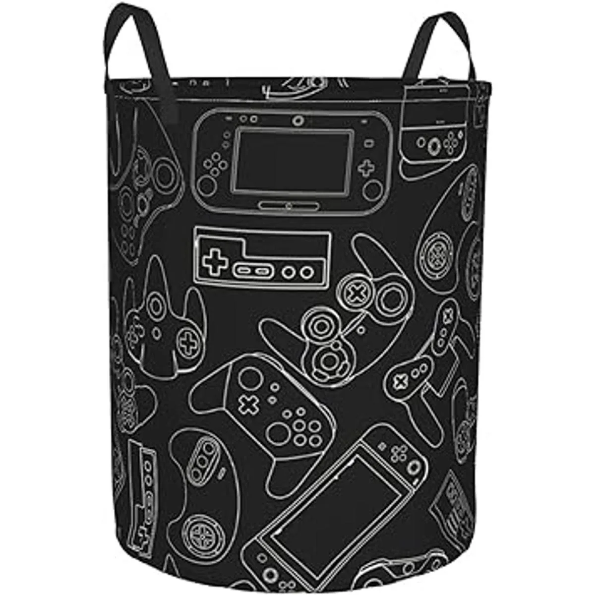 Gbuzozie Cesta redonda para la ropa sucia control de_2