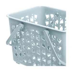 Elsjoy Juego de 3 cestas de plástico para ducha_4