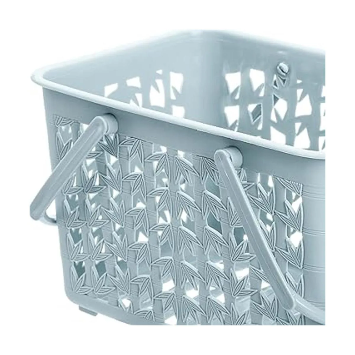 Elsjoy Juego de 3 cestas de plástico para ducha_4