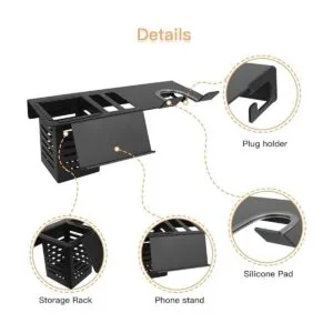 Yimerlen Soporte para secadora y alisadora soporte para_3