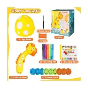 RNGODO Proyector de dibujo para niños proyector de traza_2