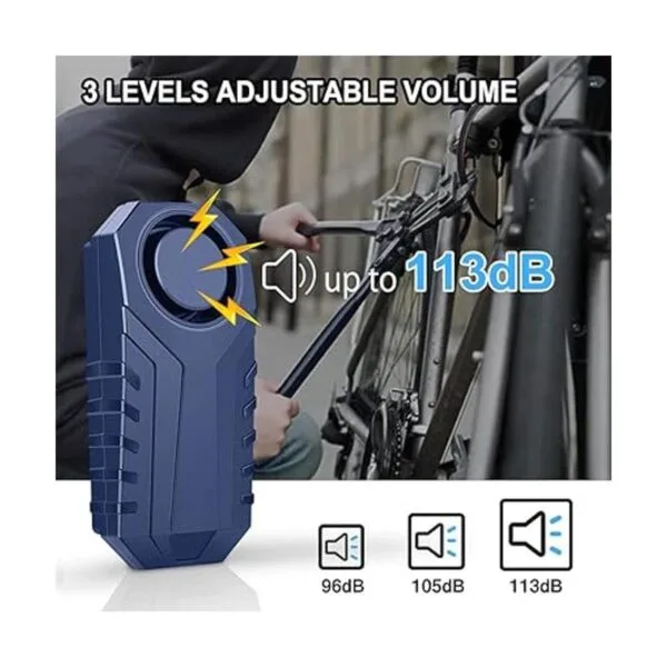 WSDCAM Alarma de bicicleta de 113 dB convertidor_2