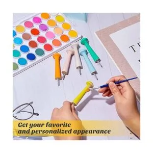 Pastillas de madera roscadas de madera de 2.9 pulgadas de_4