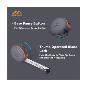 JIMIHOME Household Tool Essential Cinta métrica de 18_4