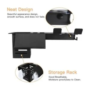 Yimerlen Soporte para secadora y alisadora soporte para_7