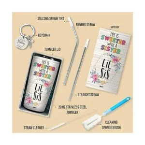 SANDJEST Regalos de cumpleaños para hermana de hermana_2