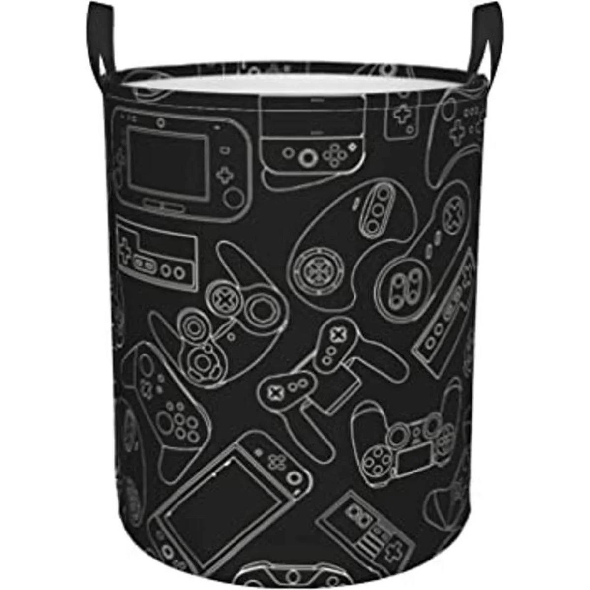 Gbuzozie Cesta redonda para la ropa sucia control de_1