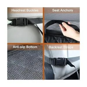 Paw Jamboree Fundas de asiento delantero de automóvil para_3