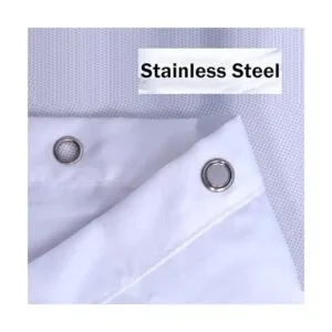 Cortina de ducha negra para mujer africana estilo_4