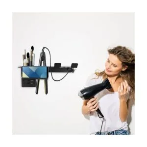 Yimerlen Soporte para secadora y alisadora soporte para_5